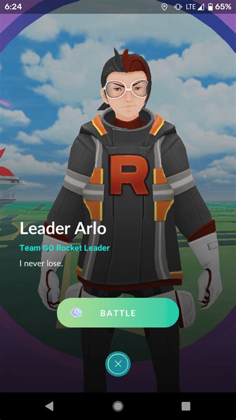 arlo pokemon go|pokemon go leader arlo.